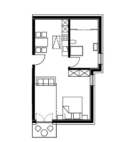公寓 Chiemgauglueck 特劳恩施泰因